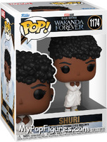 Shuri (White Hoodie) from Black Panther - Wakanda Forever - Pop! Vinyl Figures manufactured by Funko [Front]