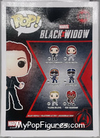 Natasha Romanoff from Black Widow - Pop! Vinyl Figures manufactured by Funko [Back]