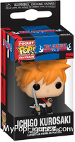 Ichigo Kurosaki from Bleach - Pop! Keychains manufactured by Funko [Front]