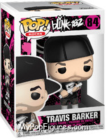 Travis Barker from Blink 182 - Pop! Vinyl Figures manufactured by Funko [Front]