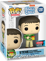 Steve (with Handy Dandy Notebook) from Blue's Clues - Pop! Vinyl Figures manufactured by Funko [Front]