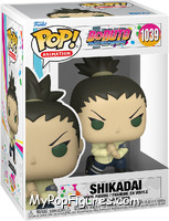 Shikadai from Boruto - Pop! Vinyl Figures manufactured by Funko [Front]