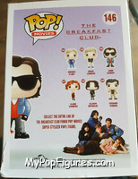 John Bender from Breakfast Club - Pop! Vinyl Figures manufactured by Funko [Back]