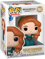 Penelope Featherington (Green Gown) from Bridgerton - Pop! Vinyl Figures manufactured by Funko [Front]