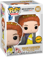 Penelope Featherington (Yellow Gown) (Chase) from Bridgerton - Pop! Vinyl Figures manufactured by Funko [Front]