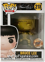 Bruce Lee (Gold) from Bruce Lee - Pop! Vinyl Figures manufactured by Funko [Front]