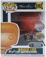 Bruce Lee (Giants / Orange) from Bruce Lee - Pop! Vinyl Figures manufactured by Funko [Front]