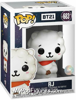 RJ from BT21 - Pop! Vinyl Figures manufactured by Funko [Front]