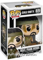 Msgt. Frank Woods from Call of Duty - Pop! Vinyl Figures manufactured by Funko [Front]