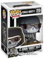 Lt. Simon "Ghost" Riley from Call of Duty - Pop! Vinyl Figures manufactured by Funko [Front]