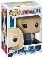 Agent 13 from Captain America - Captain America Civil War Pop! manufactured by Funko [Front]