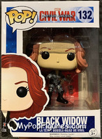 Black Widow from Captain America - Captain America Civil War Pop! manufactured by Funko [Front]