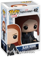 Black Widow from Captain America - Captain America Winter Soldier Pop! manufactured by Funko [Front]