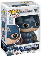 Captain America from Captain America - Captain America Winter Soldier Pop! manufactured by Funko [Front]