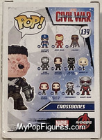 Crossbones (Unmasked) from Captain America - Captain America Civil War Pop! manufactured by Funko [Back]