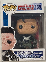 Crossbones (Unmasked) from Captain America - Captain America Civil War Pop! manufactured by Funko [Front]