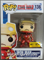 Iron Man (Unmasked) (Mark 46) from Captain America - Captain America Civil War Pop! manufactured by Funko [Front]