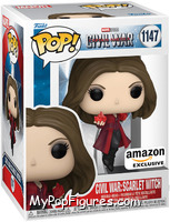 Scarlet Witch from Captain America - Captain America Civil War Pop! manufactured by Funko [Front]