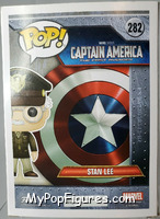 Stan Lee (Cameo) from Captain America - Captain America First Avenger Pop! manufactured by Funko [Back]