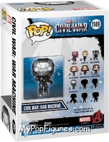 War Machine from Captain America - Captain America Civil War Pop! manufactured by Funko [Back]