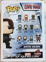 Winter Soldier from Captain America - Captain America Civil War Pop! manufactured by Funko [Back]