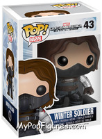 Winter Soldier (Unmasked) from Captain America - Captain America Winter Soldier Pop! manufactured by Funko [Front]