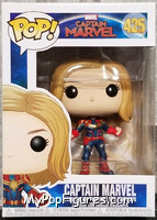 Captain Marvel (No Helmet) from Captain Marvel - Pop! Vinyl Figures manufactured by Funko [Front]