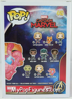 Goose (Flerken) (Closed Mouth) (Chase) from Captain Marvel - Pop! Vinyl Figures manufactured by Funko [Back]