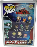 Minn-Erva from Captain Marvel - Pop! Vinyl Figures manufactured by Funko [Back]