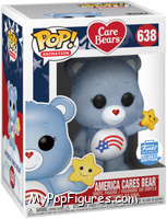 America Cares Bear (Glitter) from Care Bears - Pop! Vinyl Figures manufactured by Funko [Front]