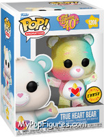 True Heart Bear (Chase) from Care Bears - 40th Pop! manufactured by Funko [Front]