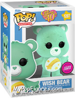 Wish Bear (Flocked) (Chase) from Care Bears - 40th Pop! manufactured by Funko [Front]