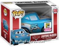 Lightning McQueen (Blue) from Cars - Pop! Vinyl Figures manufactured by Funko [Front]