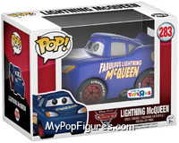 Lightning McQueen (Blue) from Cars - Pop! Vinyl Figures manufactured by Funko [Front]