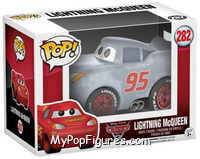 Lightning McQueen (Gray) from Cars - Pop! Vinyl Figures manufactured by Funko [Front]