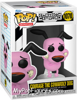 Courage the Cowardly Dog from Cartoon Network - Courage the Cowardly Dog Pop! manufactured by Funko [Front]