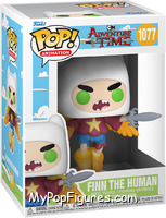 Finn the Human from Cartoon Network - Adventure Time Pop! manufactured by Funko [Front]