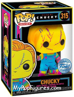 Chucky (Blacklight) from Child's Play - Bride of Chucky Pop! manufactured by Funko [Front]