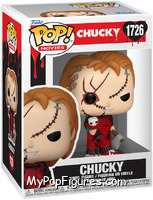 Chucky (Flower) (Valentine) from Child's Play - Pop! Vinyl Figures manufactured by Funko [Front]