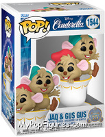 Jaq & Gus Gus (75th Anniversary) from Cinderella - Pop! Vinyl Figures manufactured by Funko [Front]