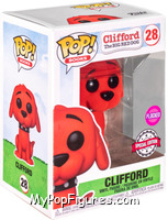 Clifford (Flocked) from Clifford the Big Red Dog - Pop! Vinyl Figures manufactured by Funko [Front]