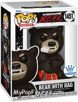 Bear with Bag from Cocaine Bear - Pop! Vinyl Figures manufactured by Funko [Front]