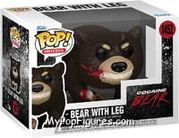 Bear with Leg from Cocaine Bear - Pop! Vinyl Figures manufactured by Funko [Front]