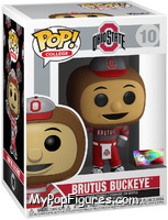 Brutus Buckeye (Ohio State) from College - Pop! Vinyl Figures manufactured by Funko [Front]