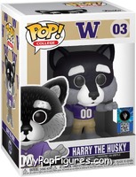 Harry the Husky (University of Washington) from College - Pop! Vinyl Figures manufactured by Funko [Front]