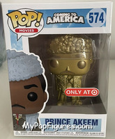 Prince Akeem (Gold) from Coming to America - Pop! Vinyl Figures manufactured by Funko [Front]