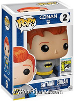 Batman Conan from Conan O'Brien - Pop! Vinyl Figures manufactured by Funko [Front]