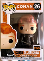 Conan as Jon Snow from Conan O'Brien - Pop! Vinyl Figures manufactured by Funko [Front]