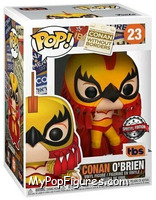 Conan O'Brien (Luchador) from Conan O'Brien - Pop! Vinyl Figures manufactured by Funko [Front]