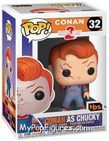 Conan as Chucky from Conan O'Brien - Pop! Vinyl Figures manufactured by Funko [Front]